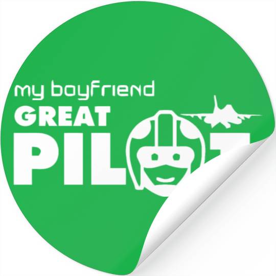 MY BOYFRIEND GREAT PILOT Stickers