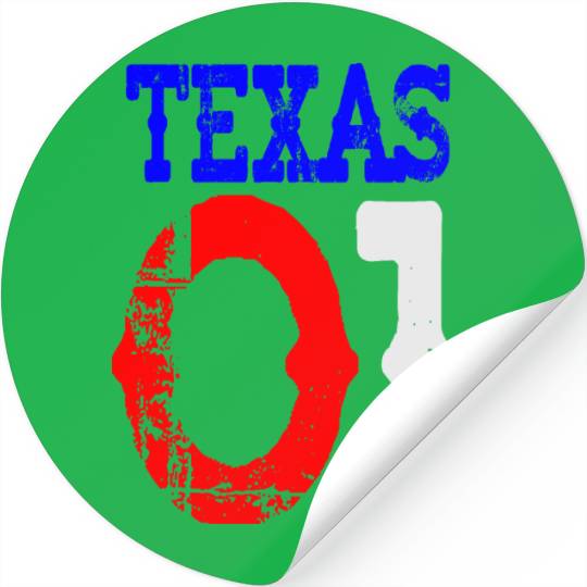 Texas number one Fans Gift Stickers