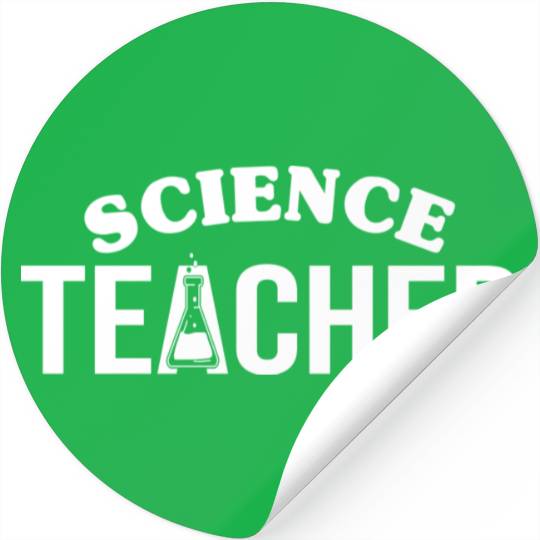 Science Teacher aesthetic Stickers
