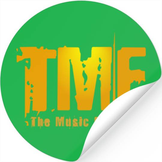 TMF Gold Logo Stickers
