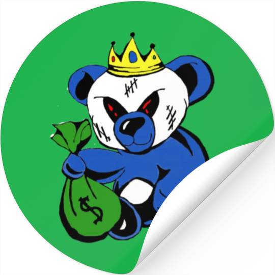 C4L Money Bear Stickers