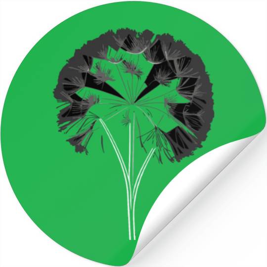 Dandelion tattoo Stickers