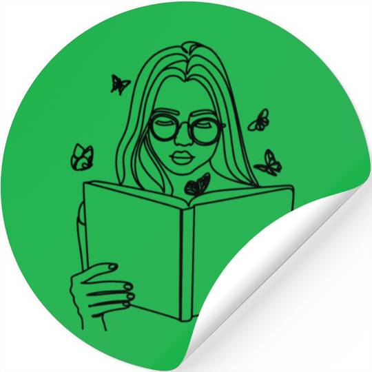 book aesthetic Stickers