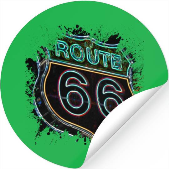 Route 66 Stickers