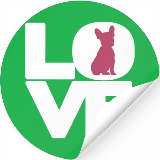 French Bulldog Mom Lover Funny Cute Frenchie Stickers