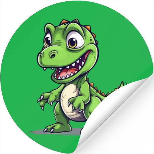 Baby T rex Stickers