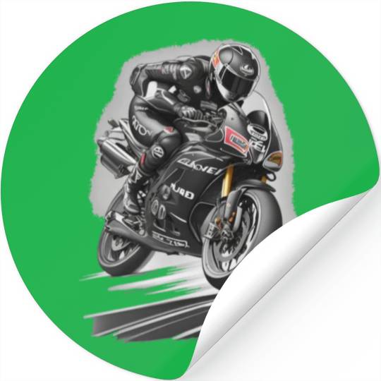 Racing of moto nice Ai design Stickers