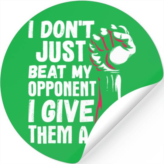 Arm Wrestling Arm Wrestler Stickers