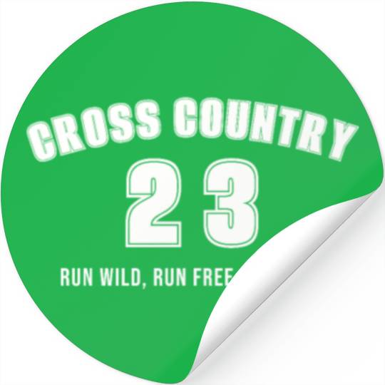 Cross Country Running 2023, XC Running Stickers