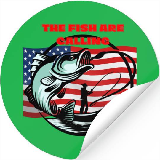 The Fish are Calling Stickers