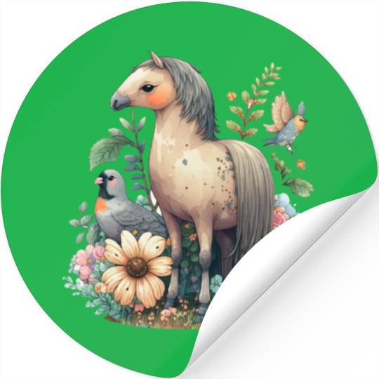 Wild and Free: Horse Galore Stickers