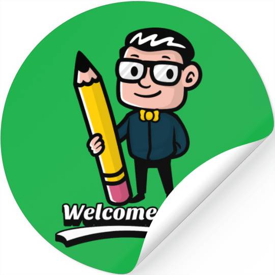 Welcome Back To School Stickers