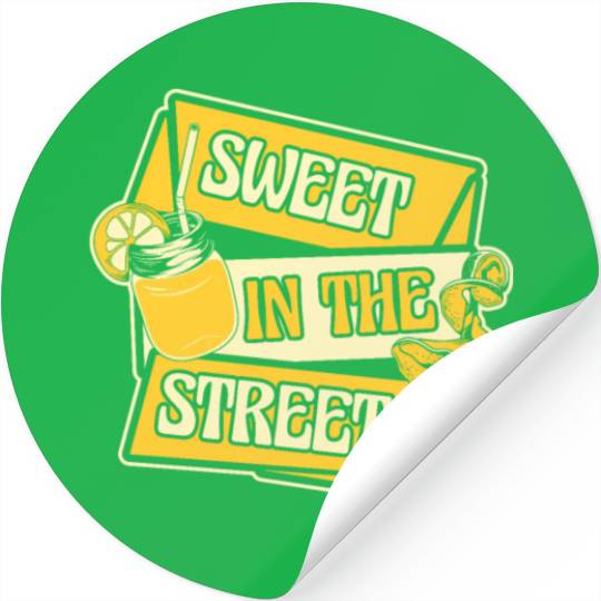 Sweet In The Street Lemon Juice Business Lemonade Stickers