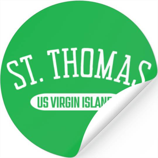 St Thomas Style St Thomas Us Virgin Islands Stickers