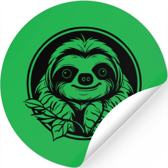 Sloth Stickers