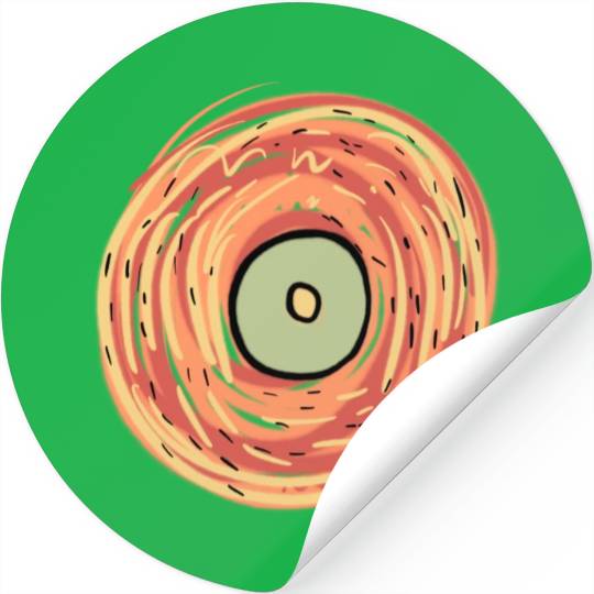 Vinyl Records Lover Idea Stickers