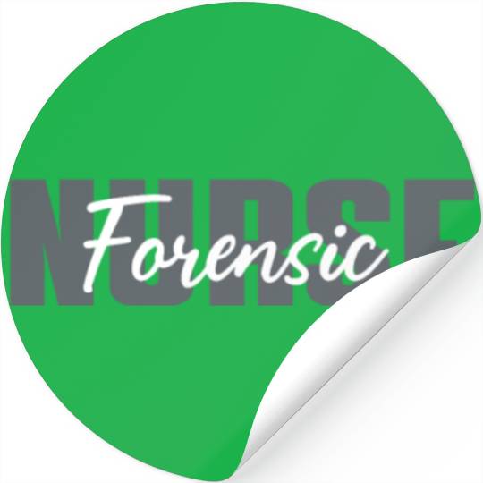 Forensic Nurse Outfit Forensic Nursing Stickers