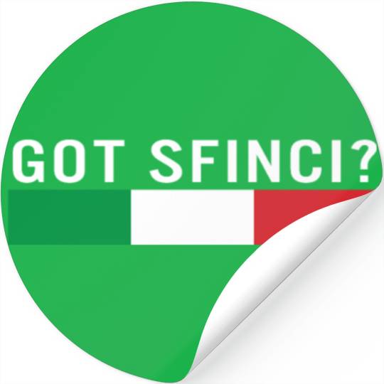 Saint Joseph's Day Stickers, Sfinci Italy Flag Stickers,