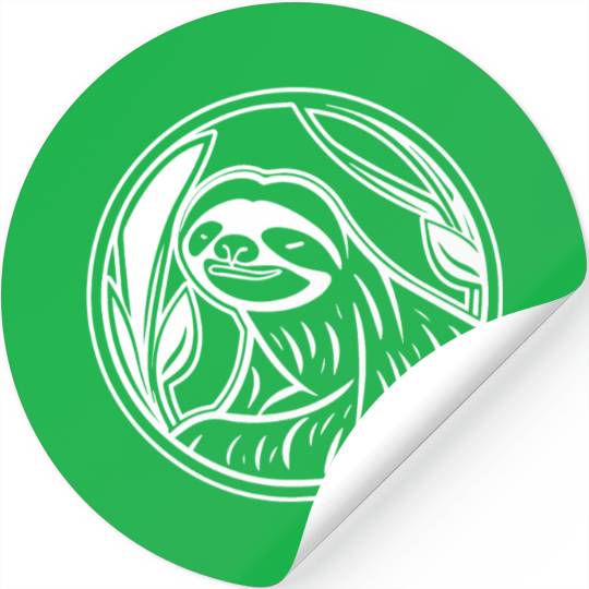 Sloth Stickers
