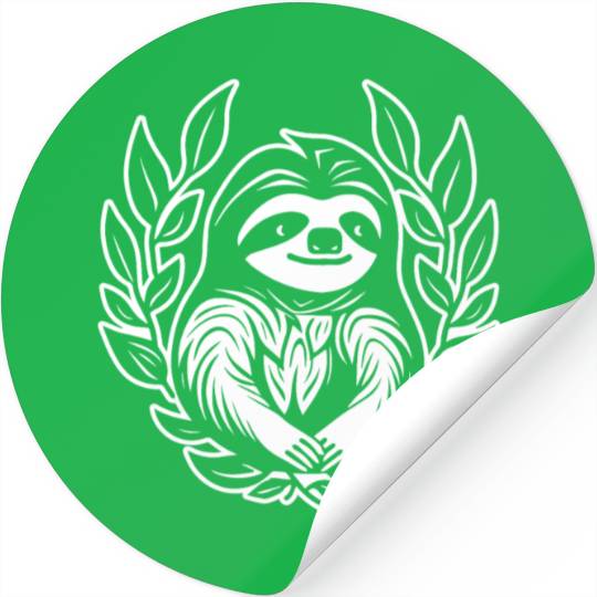 Sloth Stickers