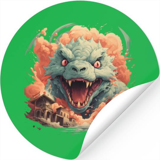 Kaiju: Cityscape Destructor Stickers
