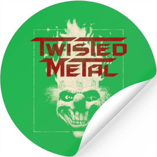 Twisted Metal Sweet Tooth Stickers