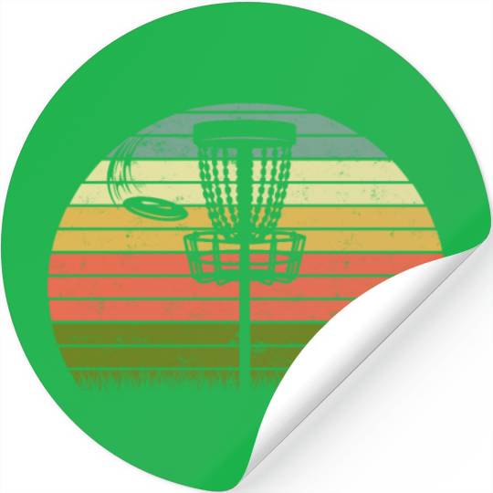 Ultimate Frisbee Frolf Disc Golf Flying Disc Sport Stickers