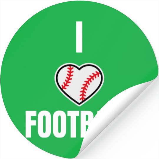 I love Football Stickers