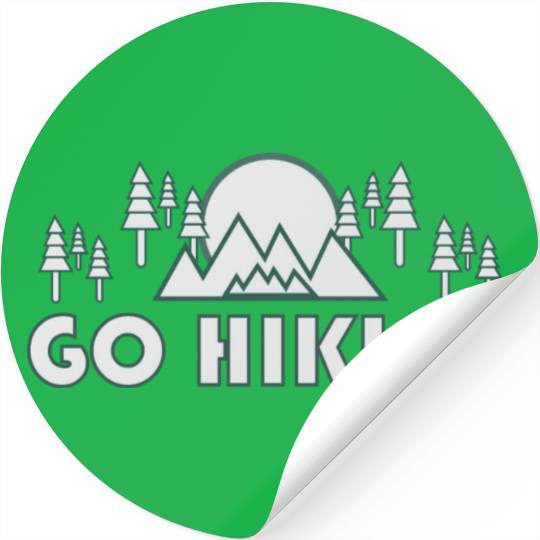 Take a Hike, Hiking Lover, Adventure, Nature. Stickers