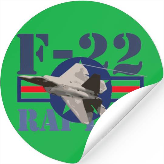 F 22 Raptor USAF Stickers