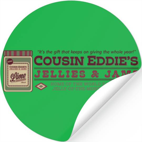 Cousin Eddie s Jellies Jams Stickers
