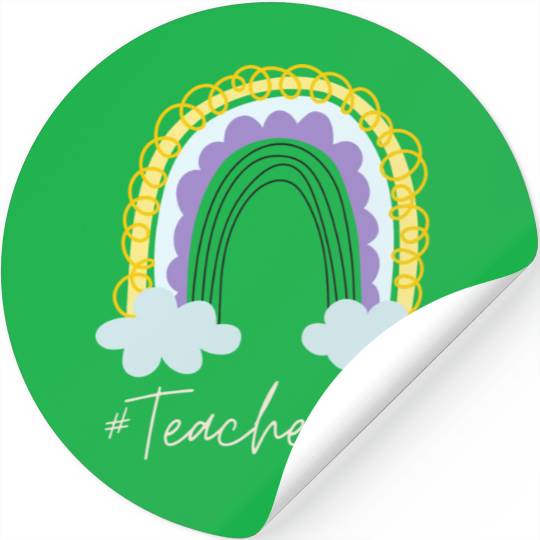 Teacher Life Kindergarten Teacher Appreciation Stickers