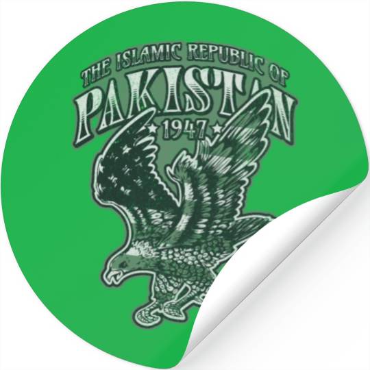 Vintage Pakistan Stickers