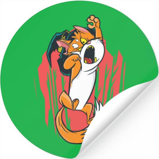 Cat Witch Stickers