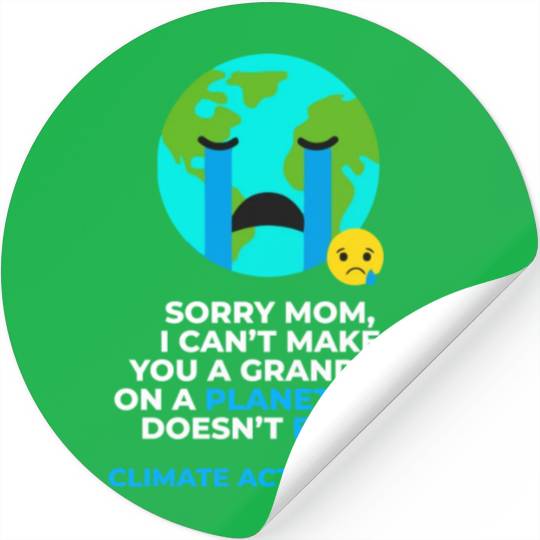 Save Earth Climate Action Now Stickers