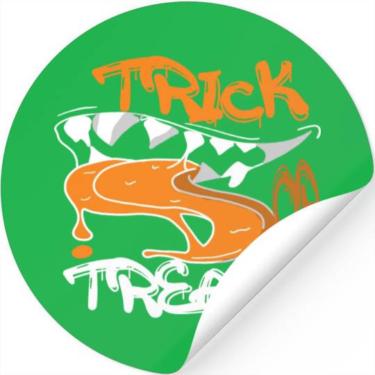 trick or treat Stickers