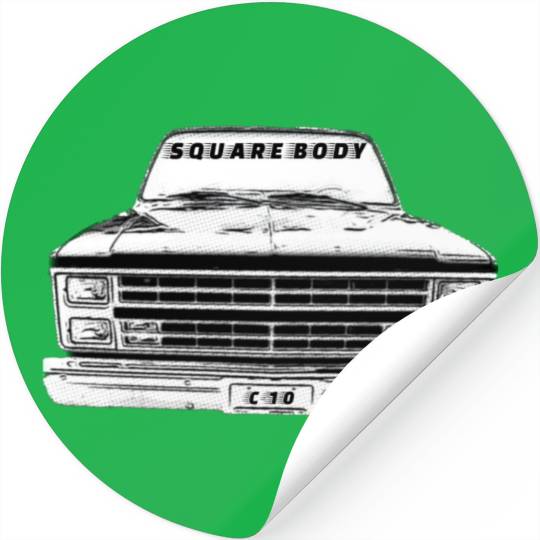 SQUARE BODY Stickers