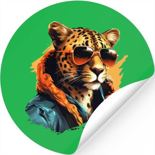 Street Style Cheetah | Cheetah Lovers Stickers