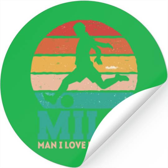 MILF Man i love Football / Soccer Stickers