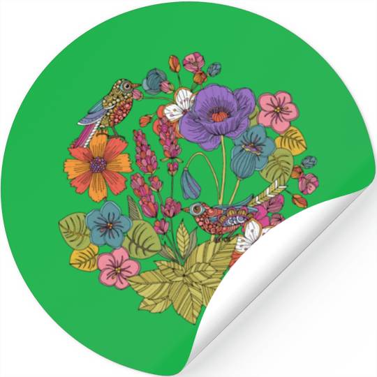 Spring Garden Stickers