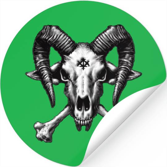 Cursed Capricorn Stickers