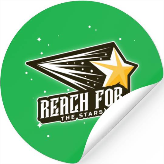 Reach for the Stars -astronomy today stars Stickers