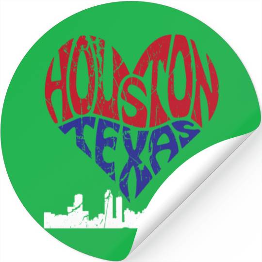 Houston Texas Pride Embrace the Spirit Stickers