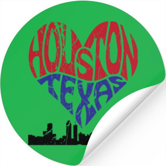 Houston, Texas Pride: Embrace the Spirit USA Stickers