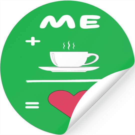 graphic design for Coffee Lover Stickers