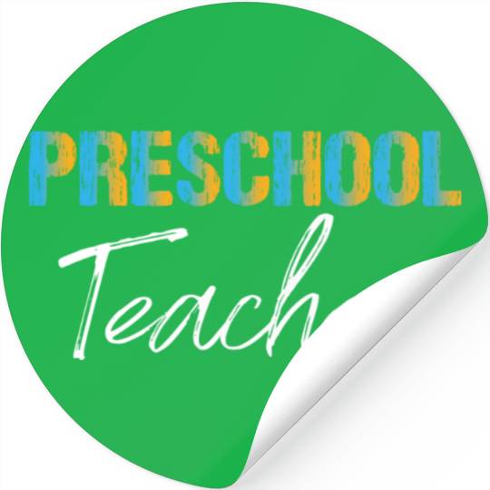 Preschool Teacher Stickers