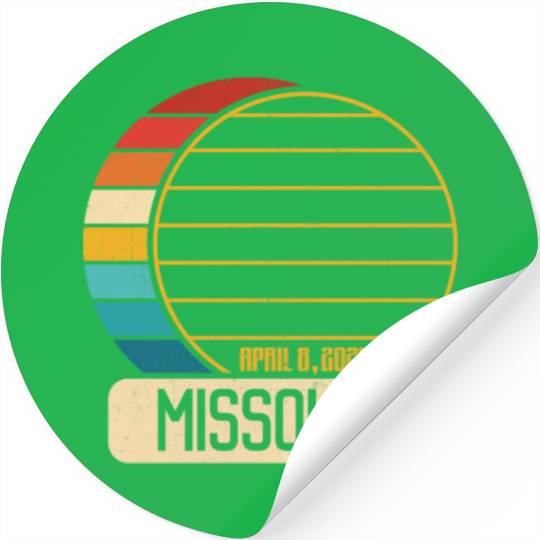 Total Solar Eclipse Missouri April 28 2024 Eclipse Stickers
