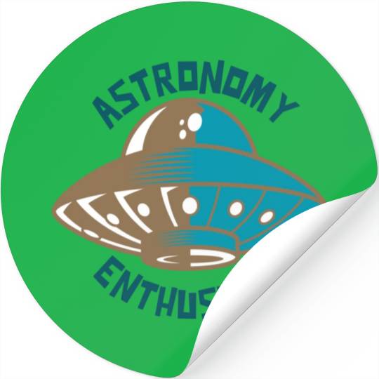 Astronomy Enthusiast - Astronomy Enthusiast Stickers