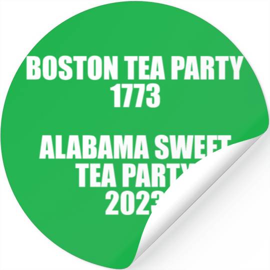 Sweet Tea Party Stickers