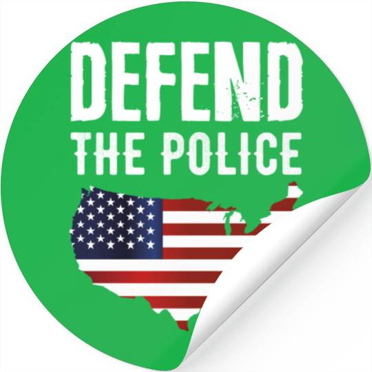 Defend The Police Stickers